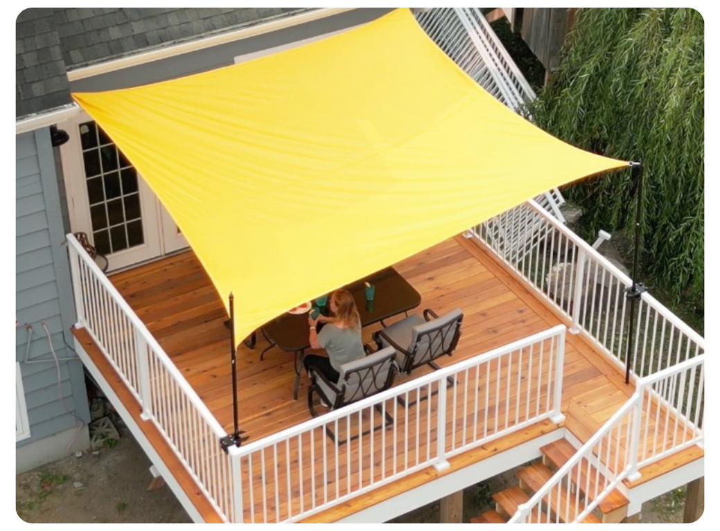 RailEZ.ca RAILEZ Patio Umbrella Mounting Bracket attaches to your