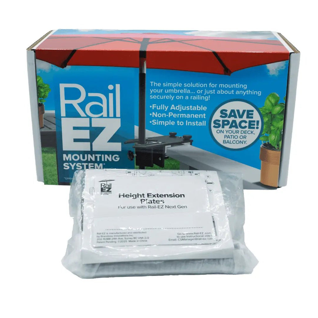 Rail-EZ Kit for HEIGHT Railings (Over 2 1/2 inches wide) by Rail-EZ.ca