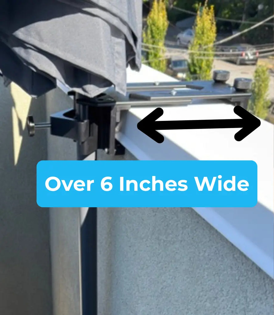 Rail-EZ Kit for WIDE Railings, Benches and Bleachers by Rail-EZ.ca