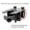 Rail-EZ Railing Mounting System- Front Loading~ for Patio Umbrellas and Shade Sails by Rail-EZ.ca